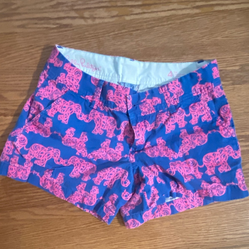 Lily Pulitzer Multicolored Short Size 4 - image 1